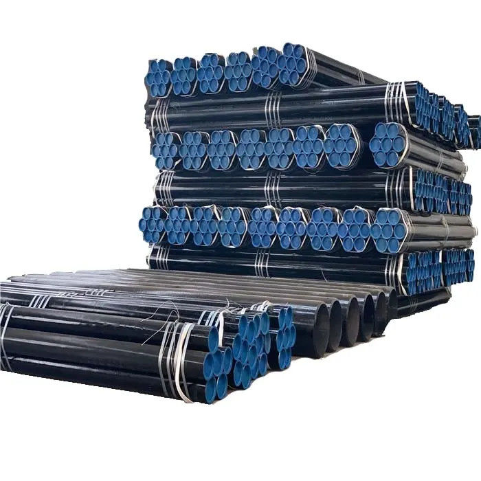 الجدول 40 أنابيب الفولاذ الكربوني السلسة Astm A106 Gr B Sch 40 A53 API 5L الدرجة B X65 PSL1